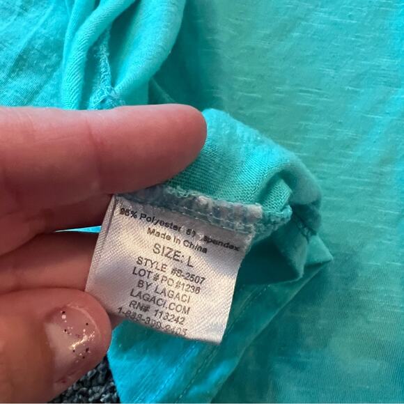 Lagaci Open Back Sleeveless Top Girls Size Large Heart 2 Heart - Picture 8 of 8